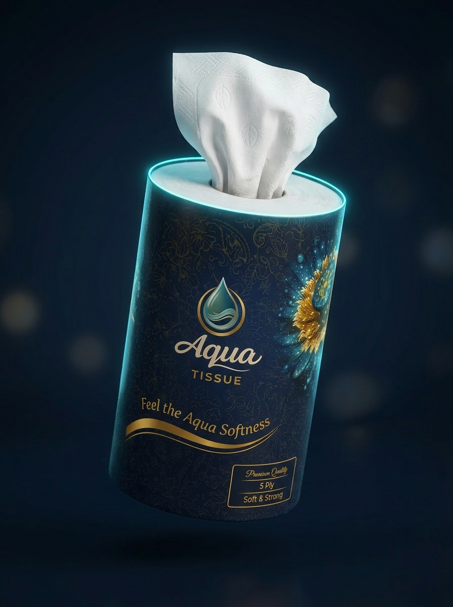 Aqua Kitchen Towel